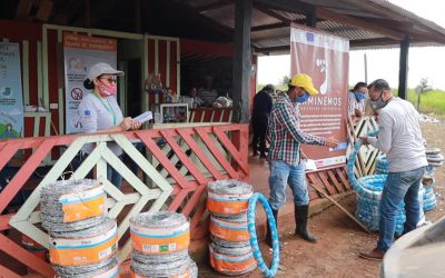 Entrega de herramientas para seguir cosechando paz