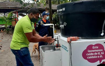 Lavamanos Portátiles para hacer frente al Covid-19