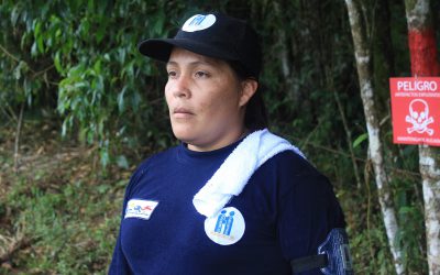 Reincorporados inician labores de desminado humanitario en Caquetá