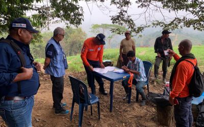 Firmantes de paz entregan tres nuevas áreas libres de sospecha de minas antipersonal en La Montañita, Caquetá