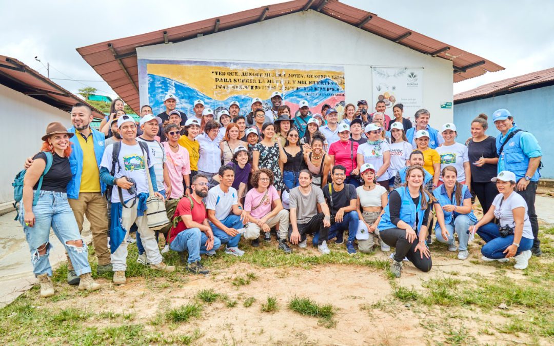 La Unión Europea acompañó taller nacional de fotoperiodistas y firmantes de paz en Anorí, Antioquia