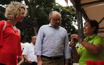Las mujeres de la Cooperativa Multiactiva de Familias Campesinas Solidarias de Guaviare (COOMFASOL), dinamizadoras de los circuitos cortos de comercialización
